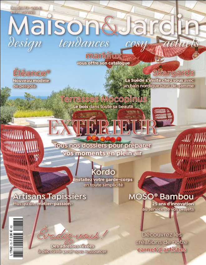 page de couverture magazine Maison & Jardin